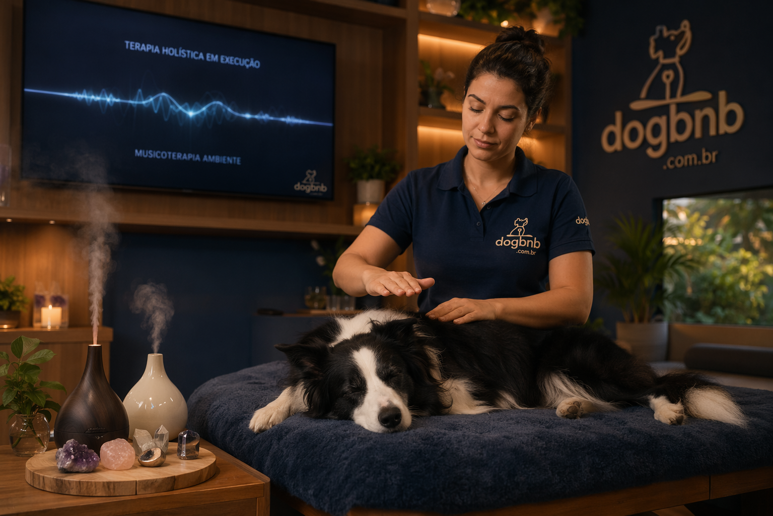 Setor de terapias e cuidados listado no DogBnB